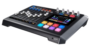 Mixer audio Tascam Mixcast 4 cu 4 intrari microfon, USB si efecte - Img 2