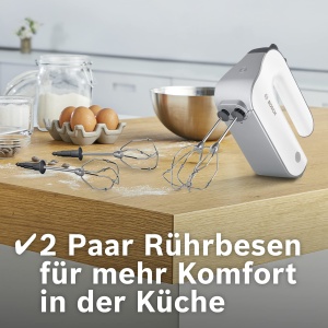 Mixer Bosch Styline MFQ4835DE 575W Alb Silentios si Puternic - Img 3