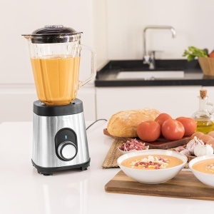 Mixer Cecotec Glas Power Schwarz Titan 1000 INOX 1000W 15L Negru - Img 5