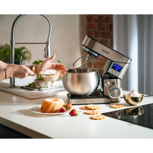 Mixer de Alimente Mesko MS 4228, 2000W, 5L, Argintiu - Img 2