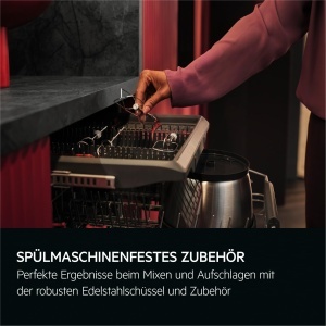Mixer de mana AEG AHM4W, 500W, 5 viteze, culoare alba - Img 4