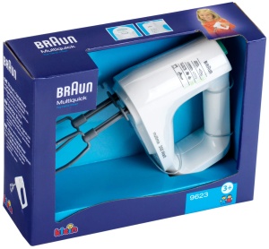 Mixer de mana pentru copii Theo Klein 9623, design Braun, cu functii sigure si abtibilduri detasabile - Img 2