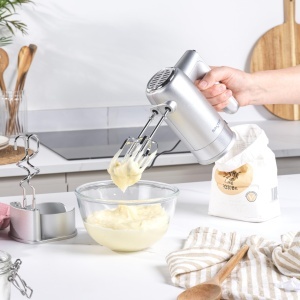 Mixer de mana Salter Aspen 300W Turbo Functie 5 viteze Argintiu - Img 4