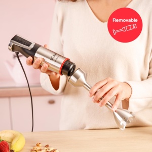 Mixer de mana Solac Pro Chef 1501, 1500 W, 4 cutite din otel inoxidabil - Img 6
