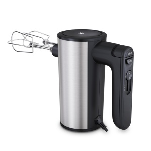 Mixer de mana WMF Kult X Edition, mixer de mana, tel cu 5 setari de viteza, functie turbo, mixer de mana 400 W, Cromargan mat, negru - Img 1