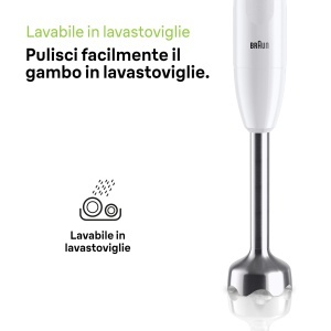 Mixer vertical Braun MultiQuick 1 MQ10201MWH 450W EasyTwist accesorii incluse Alb - Img 6