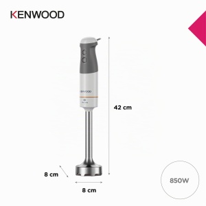 Mixer vertical Kenwood HBM40.302WH, 850 W, 3 lame, alb - Img 3