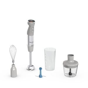 Mixer vertical Moulinex Quickchef, 1000 W, 800 ml, cu mod silentios