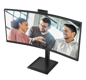 Monitor AOC CU34E4CW 34 inch Curbat, UW-QHD, 120Hz, Negru - Img 7