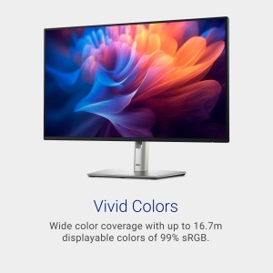 Monitor Dell P2725H 27 inch, rezolutie FHD, design ergonomic - Img 3