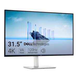 Monitor Dell S3225QS, 31.5 inch Curved, 4K UHD, 120Hz, VA