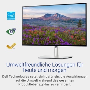 Monitor Dell U2724D UltraSharp QHD 2560x1440 de 27 inchi 120 Hz IPS negru 5 ms 98 DCI-P3 2 X USB-C 2 x DisplayPort HDMI 3 USB 3 ani garantie argintiu - Img 8
