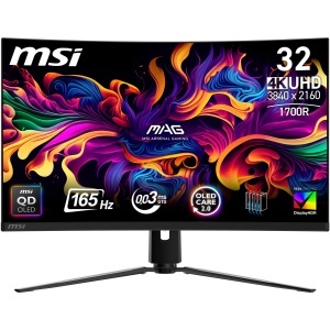 Monitor Gaming Curbat MSI MAG 321CUPDE QD-OLED 32, UHD, 165Hz