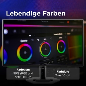 Monitor Gaming Lenovo Legion Pro 27UD-10, 27, UHD OLED, 240Hz, Alb - Img 8