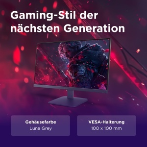 Monitor Gaming Lenovo LOQ 27-10, 27 inch, Full HD, 200 Hz, 0.5 ms, Gri - Img 5