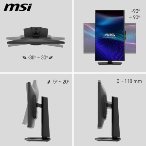 Monitor Gaming MSI MAG 274UPDF E16M 27 4K UHD 3840x2160 0,5ms - Img 4