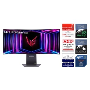 Monitor gaming OLED LG UltraGear 34GS95QE-B, 34, QHD UltraWide, 240Hz, negru - Img 2