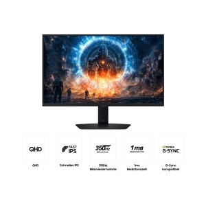 Monitor Gaming Samsung Odyssey G60F 27 inch, IPS, 2560 x 1440, 350 Hz - Img 4