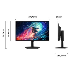 Monitor Gaming Samsung Odyssey OLED G6 - 27 QHD, 240 Hz, HDMI 2.1 - Img 5