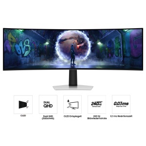 Monitor Gaming Samsung Odyssey OLED G9, 49 inch, DQHD, 240 Hz - Img 4
