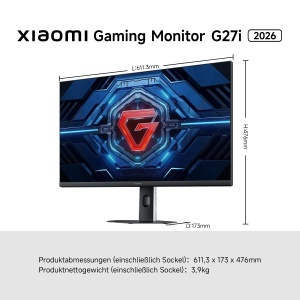 Monitor Gaming XIAOMI G27i 27 inch, 200Hz, 1ms, FreeSync, HDR400 - Img 9