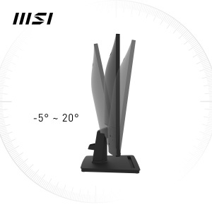 Monitor MSI PRO MP252 245 inch Full HD 100 Hz Tehnologie Eye-Friendly Difuzoare integrate - Img 6