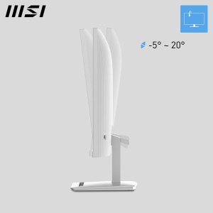 Monitor MSI PRO MP273WA E14A, 27 inch FHD IPS, 144 Hz, Alb - Img 6