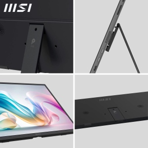 Monitor portabil MSI PRO MP165A E6, 15.6 inch FHD, 1920x1080, HDMI, USB-C - Img 3