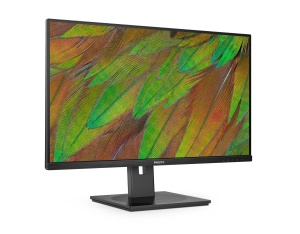Monitor UHD PHILIPS 32B1N3800-32 inch reglabil pe inaltime difuzor 3840x2160 60 Hz HDMI DisplayPort hub USB negru - Img 1