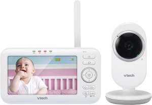 Monitor video pentru bebelusi VTech VM5252 ecran 5 inch camera ajustabila functii audio bidirectionale