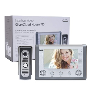 Monitor video SilverCloud Haus 715, 7 inch, camera exterior, noapte
