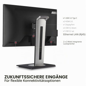 Monitor Viewsonic VG2756-4K 68,6 cm (27 inch) 4K UHD, IPS, USB-C, Negru - Img 6