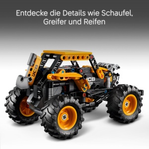 Monstertruck LEGO Technic DIGatron 42199, 218 piese, pentru copii de la 7 ani - Img 4