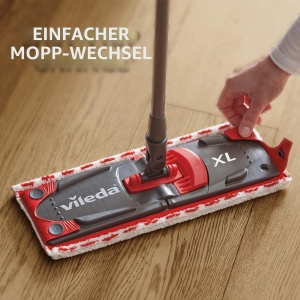 Mop cu microfibre Vileda Ultramax XL, 2in1, pentru toate tipurile de pardoseli - Img 4