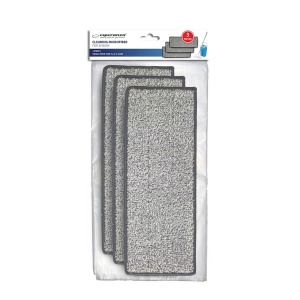 Mop Esperanza EHS004SP3 - Culoare gri, microfibra, dimensiuni 2 x 36 x 14 cm - Img 2