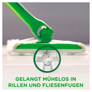Mop Swiffer 3D Clean Starterkit, 1 Maner 4 Lavete Uscate 2 Lavete Umeze, pentru Pardoseli Dure - Img 4