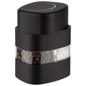 Moulineta 2in1 APS 40543 pentru Sare si Piper, Culoare Neagra, Cu Reglaj Granulatie - Img 3