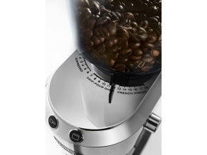 Moulineta de cafea DeLonghi KG520.M cu 18 setari, design elegant, otel inoxidabil - Img 4