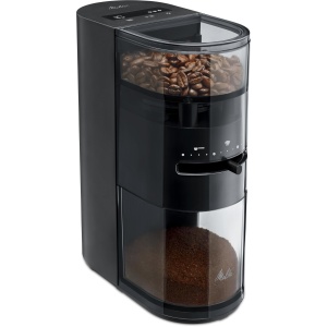 Moulineta de cafea Melitta Linea, 160W, 13 grade de macinare, design modern