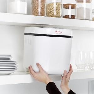 Moulinex Machine a OW210130 Pain Dore Bread Maker, Plastic, Alb - Img 9