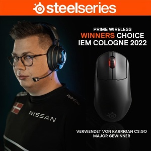 Mouse de gaming wireless SteelSeries Prime Mini - 100 ore autonomie, 74 g - Img 2