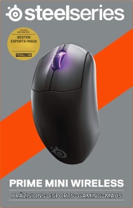 Mouse de gaming wireless SteelSeries Prime Mini - 100 ore autonomie, 74 g - Img 12
