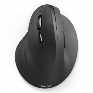 Mouse ergonomic Hama EMW-500L pentru stangaci wireless negru - Img 2