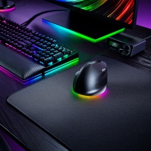 Mouse ergonomic vertical Razer Pro Click V2, wireless, negru, 30K senzor optic - Img 2