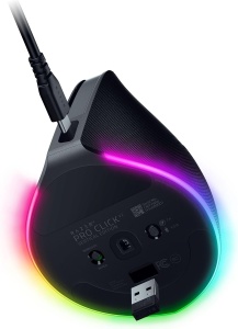 Mouse ergonomic vertical Razer Pro Click V2, wireless, negru, 30K senzor optic - Img 12