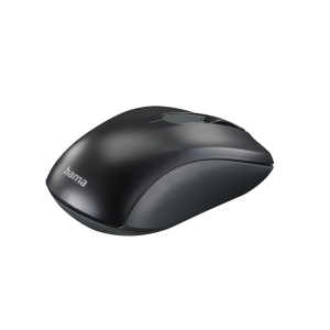 Mouse fara fir Hama pentru stangaci si dreptaci (3 butoane, 2,4 Ghz, cu receptor USB nano, 1600 DPI, mouse optic, pentru notebook si PC) antracit/negru - Img 3