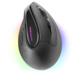 Mouse Gaming Vertical Mars Gaming MM-SK, Ergonomic, RGB, 8400DPI, Negru - Img 6