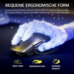 Mouse Gaming Wireless Corsair NIGHTSWORD v2, 33K DPI, Negru - Img 9