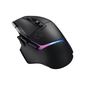 Mouse gaming wireless Logitech G502 X PLUS, RGB, 25K DPI, negru - Img 1