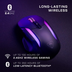 Mouse gaming wireless Turtle Beach Kone II Air 26K DPI RGB negru - Img 6